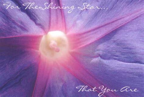 for the shining star that you are greeting card