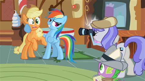 Image Rainbow Dash Picture With Applejack S2e08 Png My