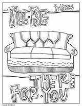 Doodle Perk Central Alley Couch Coloringsheet sketch template