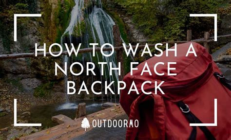 wash  north face backpack clean     easy tips