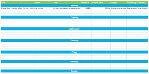 daily schedule  shown  blue green  white   lines