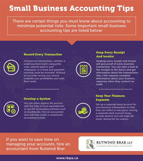 small business accounting tips
