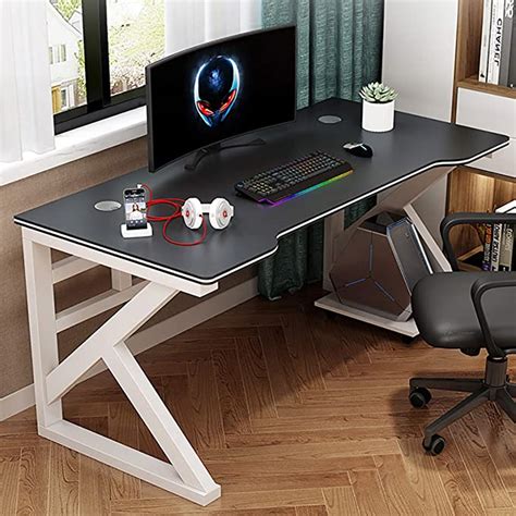 cuici modern simple pc laptop sturdy desktop desk gaming desk  home
