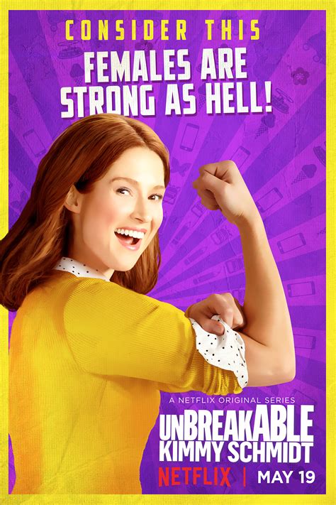 Unbreakable Kimmy Schmidt Season 3 Poster Kimmy Unbreakable Kimmy