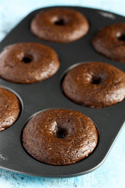 baked chocolate donuts chocolate donuts recipe cake donuts recipe