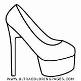 Coloring Pages Heel High Getcolorings sketch template