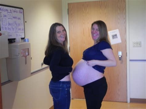 10 weeks and 33 weeks with twins the maternity gallery