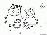 Coloring Pig Peppa Pages Colouring Pdf Printable Print sketch template
