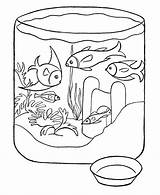 Akwarium Goldfish Poisson Kolorowanki Cage Pescado Bestcoloringpagesforkids Seashell Tanker Printouts Raskraski Whitesbelfast Coloringhome Honkingdonkey Ad4 Notebooking Ocean Niños sketch template