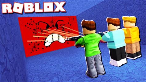 Roblox Adventures Shoot To Destroy The Crusher Wall