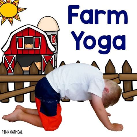 farm yoga  movements yoga  kids animal yoga farm kids