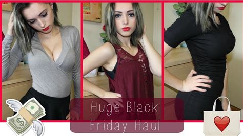 Black Friday Sexy Lingerie And Clothing Try On Haul Youtube