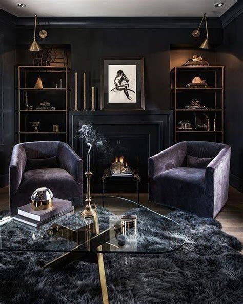 black living room walls decoomo