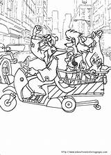 Oliver Company Coloring Pages sketch template