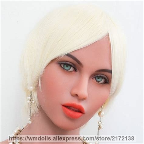 wmdoll real oral sex doll head for japanese love dolls sexy heads tpe