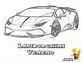 Lamborghini Coloring Pages Veneno Cars Print Colouring Car Printable Sheet Sheets Sports Lambergini Rugged Exclusive Reventon Comments Yescoloring Kids Choose sketch template