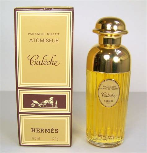 vintage hermes caleche parfum de toilette atomiseur  fl oz ml wbox perfume bottles