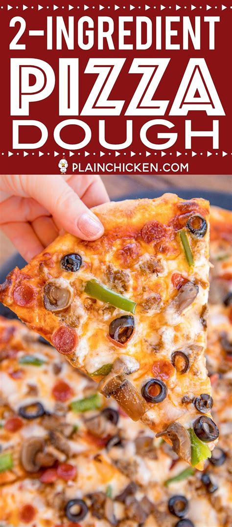 ingredient pizza dough plain chicken
