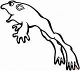 Frog Rana Springender Frosch Saltando Supercoloring Girino Frogs Pagine Toad Stampabili Clipartmag Skip Salto Malvorlage sketch template