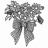 Blumenstrauss Bouquet Fensterbilder Blumenstrauß Malvorlagen Blume 1654 sketch template
