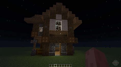 small medieval house  minecraft