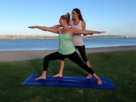 yoga bay outdoor yoga   bay outdoor yoga women healthy lifestyle exercising
