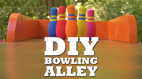 diy bowling lane youtube