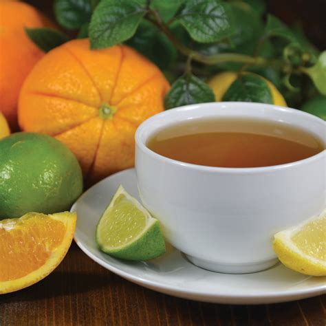 skinny citrus green tea