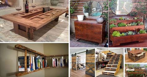 creative ways  give  life   wood furniture