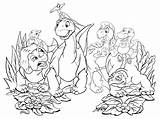 Cera Ducky Chomper Littlefoot Spike Gathered sketch template