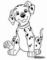 Coloring Pages Davemelillo Dog Dalmatians Disney Print sketch template