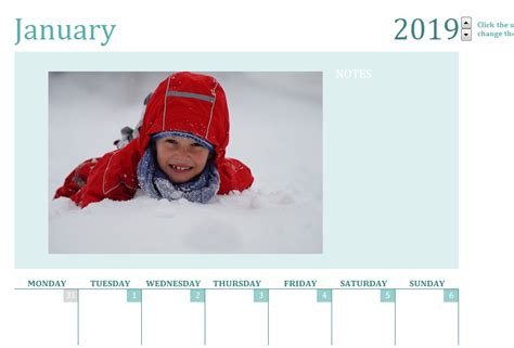 picture calendar