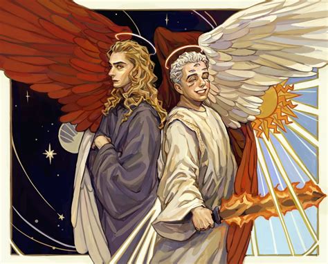twitter good omens book  angels  demons