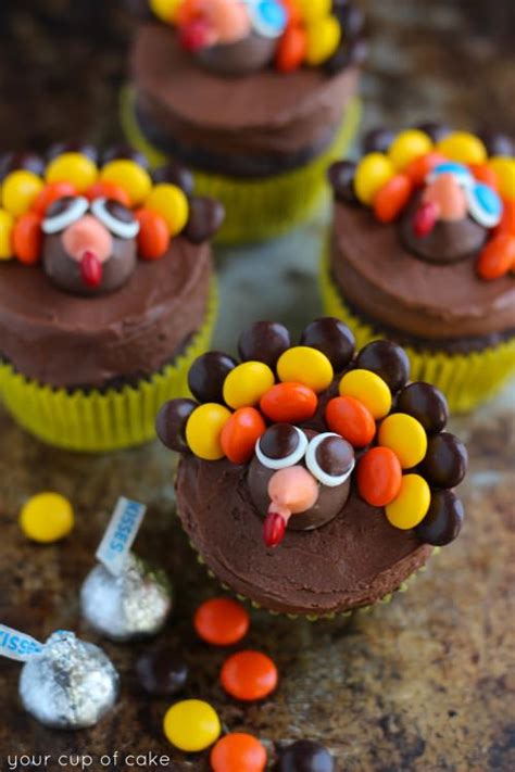 Turkey Cupcakes Thanksgiving Cupcake Decorating Your