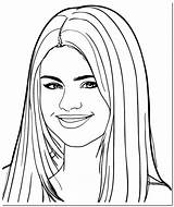 Coloring Selena Gomez Pages Drawing Demi Lovato Step Drawings Easy Getcolorings Color Paintingvalley Popular sketch template