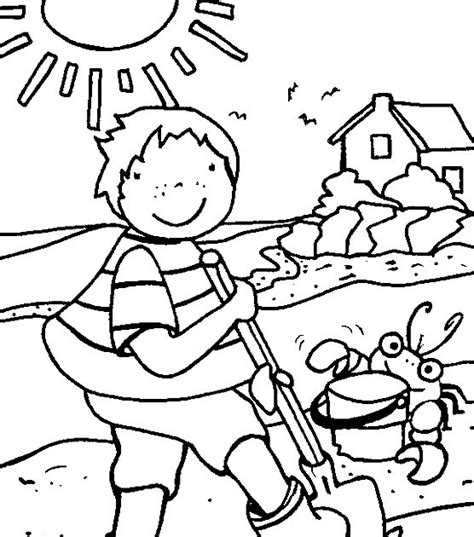 girl  summer coloring pages kentscraft