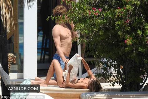 kimberley garner topless on vacation in mykonos greece