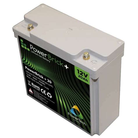 ah  lithium ion battery pack powerbrick powertech systems