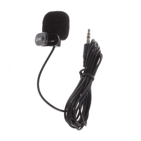 buy  mini portable mm mini studio speech mic microphone  clip  pc