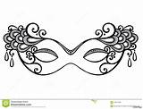 Mask Masquerade Template Printable Venetian Drawing Coloring Vector Masks Carnival Party Gras Mardi Pages Mascarade Database Getdrawings Beautiful Pattern Maske sketch template