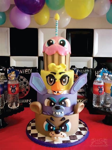 Fnaf Five Nights At Freddy S Birthday Party Ideas Five Nights At
