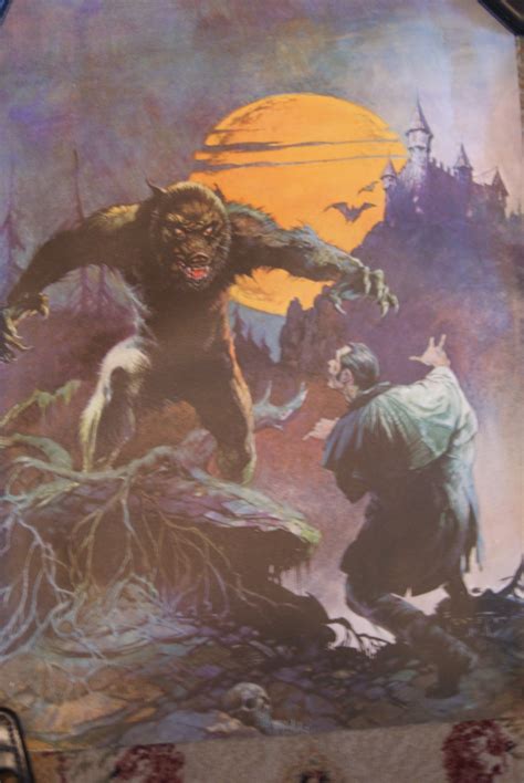 Werewolf Frazetta Poster