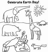 Earth Coloring Pages Animals Sheets Printable Celebrate Print sketch template