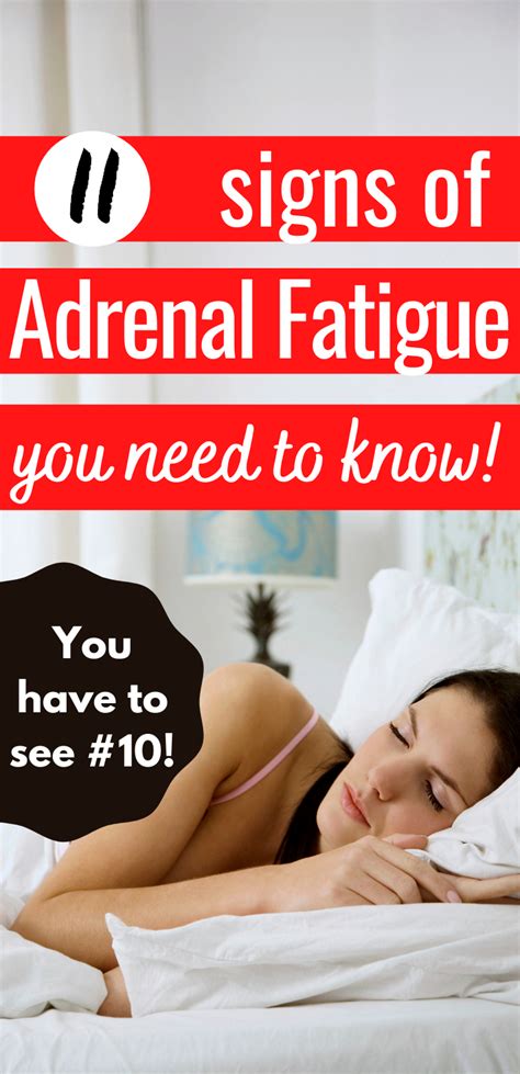 11 Signs Of Adrenal Fatigue You Shouldnt Ignore In 2021 Adrenal