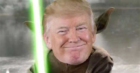 trump  yoda  insane star wars day campaign video