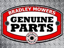 bradley mower parts sle equipment