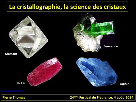 la cristallographie la science des cristaux — planet terre