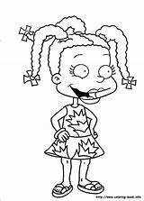 Rugrats Coloring Pages Printable Book Info Tommy Pickles Cartoons Susie Cartoon Print Kids Characters Adult Colour Paint Disney Para Drawings sketch template