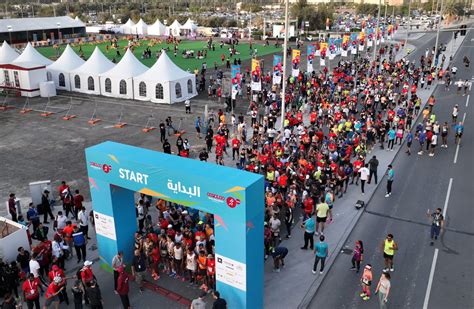 ooredoo doha marathon    held  january  qatar living