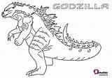 Godzilla Coloring Pages Printable Kaiju Monster Monsters 2021 Color Cartoon Drawing Godzill Print Book Birthday Choose Board Giant sketch template